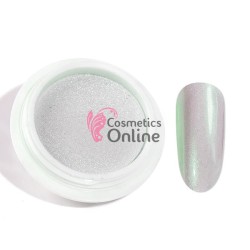 Decor pentru unghii NADP018PP cu pigment sweet Candy Amelie Silver Green